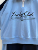 دورس نیم زیپ lucky رنگ آبی